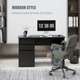 thumbnail image 4 of HOMCOM Computer Desk with Storage Home Office Desk with Drawer Cabinet, 4 of 10