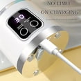 thumbnail image 4 of Digital Juicer Blender, Ltdreamof Digital Multimode Juicer Blender, Smart LED Display, Leak Proof Design, Rechargeable Portable Blenders, for Shakes, Smoothies,Fresh Juice (White), 4 of 9