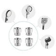 thumbnail image 3 of High Pressure Shower Head 6 Settings Handheld Showerhead with ON/Off Button Adjustable Angle Water Saving Spray 4 Adapter Types for Shower Experience, 3 of 4