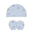 thumbnail image 4 of Lily and Jack Blue Bear 5-Piece Layette Set – 100% Cotton Baby Essentials, Sleepsuit, Bodysuit & More – Adorable & Comfortable Gift for Baby Boys & Girls, 4 of 6