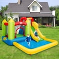 thumbnail image 3 of Costway Inflatable Bounce House Water Slide Jump Bouncer w/Climbing Wall and Splash Pool  Blower Excluded, 3 of 10