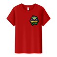 thumbnail image 4 of Outfmvch T-Shirts Mardi Gras pour Femmes, T-Shirts Graphiques, T-Shirts de Carnaval, Vêtements Mardi Gras, T-Shirt à Manches Courtes Col Rond Imprimé Lettre Rouge TG, 4 of 4
