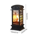 thumbnail image 3 of YIMWNYI Halloween Mini Lantern – Battery Operated LED Lantern for Home Décor, Portable Decorative Lantern for Table Centerpieces, Indoor & Outdoor Use, Hanging Light for Halloween Decorations, 3 of 6