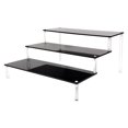 thumbnail image 2 of Character Car Airplane Toys Riser Display Stand Desktop Decoration Organizer Black 40cm 3 Tier, 2 of 4