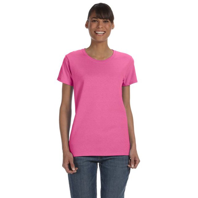 Gildan G500L T-Shirt en Coton Épais pour Femmes