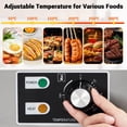 thumbnail image 4 of Yiwa 21" Countertop Electric Griddle, Commercial Indoor Grill with Preseasoned Cooking Surface, Adjustable Temperature Control, 4 of 7