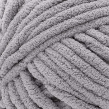 Bernat® Blanket™ #6 Super Bulky Polyester Yarn, Vapor Gray 10.5oz/300g, 220 Yards