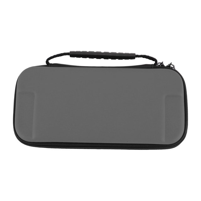 Portable Game Console Case with 10 Game Card Slots, for Switch Lite, Protective Storage Bag with Accessories Pocket, Water Resistant PU Material