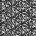 thumbnail image 1 of Ahgly Company Tapis d'Intérieur Lavable en Machine Carré Transitionnel Charbon Noir, 4 Pieds Carré, 1 of 7