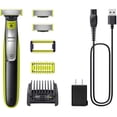 thumbnail image 4 of Philips Shaver OneBlade Face+Body, Trims, Edges, and Shaves Any Length, Bonus Blade Included, QP2834/60, 4 of 4