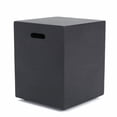 thumbnail image 4 of taoruifang Support de Réservoir de Propane mgo Table d'Appoint pour Foyer au Gaz, Carré Gris Foncé 20 Pouces H, 4 of 9