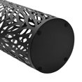thumbnail image 2 of vidaXL Support de Parapluie Feuilles Acier Noir, 2 of 4