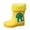 Yellow, variant on FhsagQ Boots Kids Hiking Boots Girls Kids Shoes Short Rain Boots for Womens Ankle Rainboot on Garden Boot Rubber Shoes Kids Rain Boots Size 11C Boys Kids Rain Boots Size 3 Boys Yellow 15