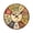 H, variante sur YFKFYTG Liquidation 30 % de Rabais Décoration Maison, Style Européen Décoration Salon Chambre Horloge Murale Ronde en Bois