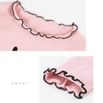 thumbnail image 5 of Girls Fall Shirts And Tops Long Sleeve Ruffle Cotton Cat Print Pink Fall Tops for Girls Trendy for 4-5 Years, 5 of 5