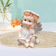 thumbnail image 3 of GROWTH TANK Adorable Fée Ange Figurine Statue Commémoratif Intérieur Extérieur Maison Jardin Mariage Mains Seules, 3 of 9