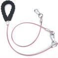 thumbnail image 4 of TopOne Laisse de Traction pour Chien avec Poignée Confortable, Extérieur, Antirouille, Anti-Morsure, en Fil d'Acier, 4 of 6