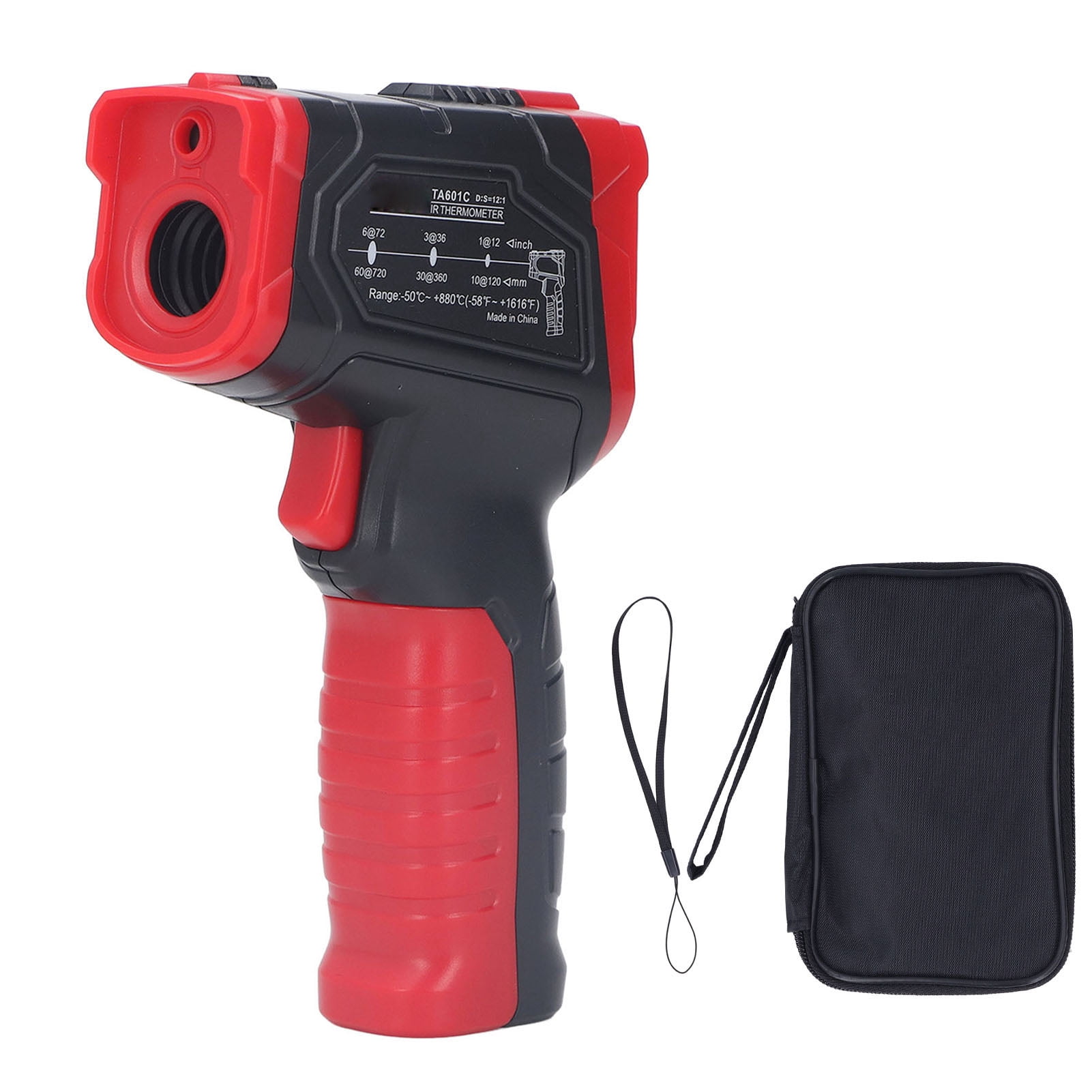 Digital Infrared Thermometer 4 Digit Display High Accuracy Handheld Industrial Thermometer