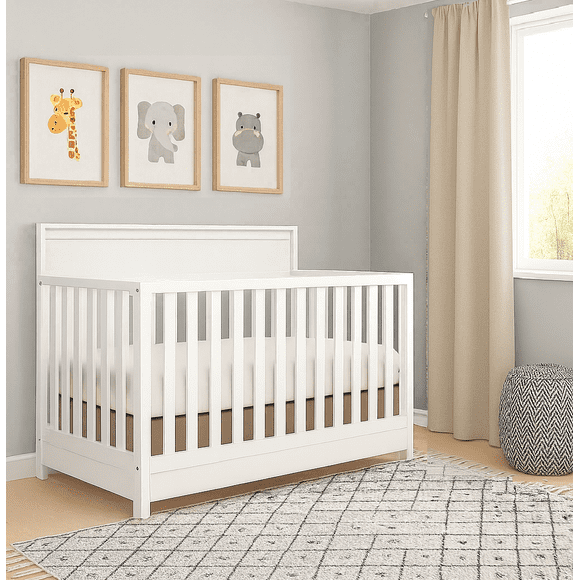 Lit de Bébé 4-en-1 avec Tiroir Brady de Concord Baby - Blanc