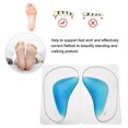 thumbnail image 1 of Orthotic Inserts, 3D Design Silicone Orthotic Shoe Insoles, 2 Pairs Of Orthotic Shoe Inserts, For Man For Woman, 1 of 8