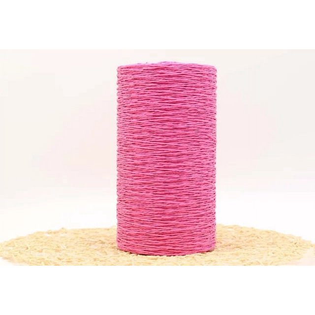 460g/lot Raffia Straw Yarn Handmade Knitting Summer Hat Bags Crocheting Yarn For Handcrafts Material