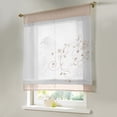 thumbnail image 2 of Nouveaux Stores Romains Broderie Tulle Court Store Rideau de Fenêtre de Pièce, 2 of 9