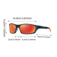thumbnail image 3 of Men Women Polarized Sunglasses Fashion Cycling Sunglasses - For Home Workouts And Team Practice, 3 of 4