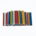 thumbnail image 1 of OULII 50 Pcs Colle Couleur Pailletée Rouge Rose Haute Résistance pour Amateurs de Bricolage, 1 of 8