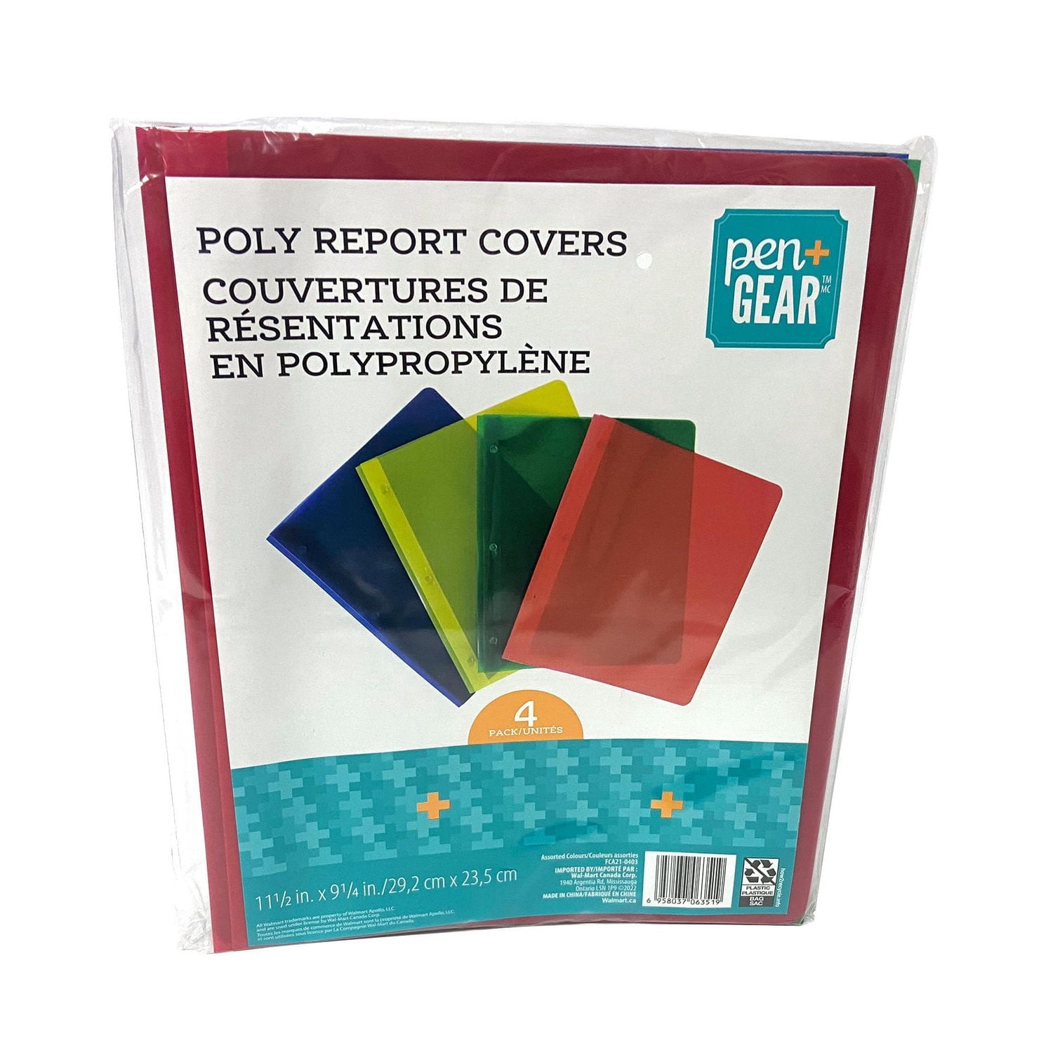 PEN+GEAR 4PCS couverture du rapport POLY