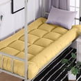 thumbnail image 4 of A Class Fiber Mattress for Student Bed, Thickened and Soft with Water-Washed Fabric, Foldable for Easy Storage, Breathable for Comfortable Sleep, 4 of 9