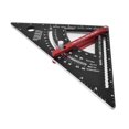 thumbnail image 4 of Règle de Triangle en Alliage d'Aluminium, Règle de Triangle Réglable Outils de Travail du Bois Multifonctions Règle de Triangle Réglable de Travail du Bois Meilleur dans la Classe, 4 of 14