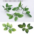 thumbnail image 2 of 10PCS Artificial Leaves Lifelike Fake Leaves Simulation Leaves for Home, 2 of 9
