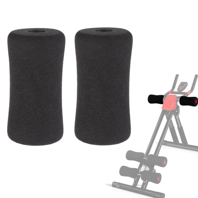 Mosiee 2Pcs Foot Foam Pads Rollers For Leg Extension, Comfortable And Durable Foam Material, For Weight Bench And Gym Machines