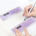 thumbnail image 4 of Fridja Clearance under 5$ 6 Inch Calculator Ruler with Basic Math Operations Measuring Tools Standard Ruler for School office Home Use, 4 of 6