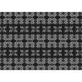 thumbnail image 1 of Ahgly Company Machine Washable Indoor Rectangle Transitional Night Black Area Rugs, 2' x 3', 1 of 7