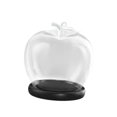 thumbnail image 4 of simhoa Clear Glass Dome Jar Empty Display for Collectibles Keepsakes Tabletop Shelf Black, 4 of 8