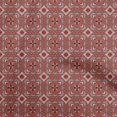 thumbnail image 1 of oneOone Cotton Poplin Red Fabric Asian Block Sewing Craft Projects Fabric Prints By Yard 56 Inch Wide, 1 of 4