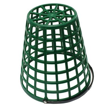 Panier de Golf Conteneur de Golf avec Poignée Porte-Balles pour Stade Sports Extérieurs Vert