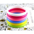 thumbnail image 4 of Bangcool Kids Bangle Plastic Pure Color Simple Party Bracelet Bangle Bracelet Party Favor, 4 of 9