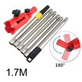 thumbnail image 1 of Paint Brush Extender Paint Roller Extension Pole Clamping Tool Telescopic Rod Paint Handle Tool for Painting The Ceiling 1.7M Set, 1 of 9