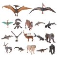 thumbnail image 4 of Animal Figures Toy Set - Mini Educational Jungle Toddlers Farm Small Animals -Gorilla, 4 of 6
