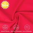 thumbnail image 4 of BIG ELEPHANT 3 Pack Kids Rash Guard Swim Shirt UPF 65+ Long Sleeve Rashguard Swimwear Surf Tops Sun Protection for Boys Girls, 4 of 5