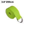 thumbnail image 2 of Strap for Stretching – Yoga Stretching Strap Thick Durable Cotton with Adjustable Ring, 2 of 5