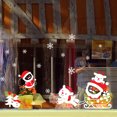 thumbnail image 3 of RKSTN Christmas Decorations Snowman Removable Home Vinyl Window Wall Stickers Decal Decor D Christmas Decor, 3 of 5