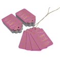 thumbnail image 3 of Inkdotpot 50 Pack Happy Diwali Favor Paper Tags Craft Real Gold Foil Hang Tag, 3 of 6