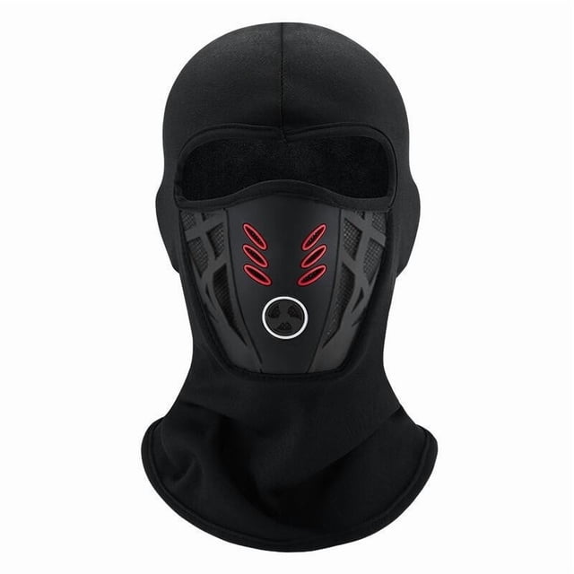 Czzoypi Full Face Balaclava Mask with Breathable Mesh Ventilation, Soft Windproof Winter Hood for Motorcycle Riding Skiing Cycling Snowboarding Outdoor Sports
