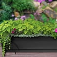 thumbnail image 5 of Southern Patio 36 Inch Medallion Hanging Windowsill Garden Box Planter (2 Pack), 5 of 5