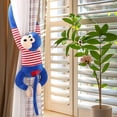 thumbnail image 2 of Blue 28 Inch Plush Monkey Stuffed Animal Long Arm Toy Soft Doll Hanging Decor For Kids Room, 2 of 6