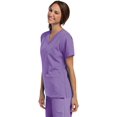 thumbnail image 2 of Landau Blouse Médicale Classique à 4 Poches Coupe Décontractée Col en V Durable 8219, 2 of 6