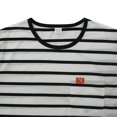 thumbnail image 4 of Birdeem Chemises pour Hommes Nouveau Été Mode Décontractée Rayée Manches Courtes Haut Col Rond T-Shirt, 4 of 10